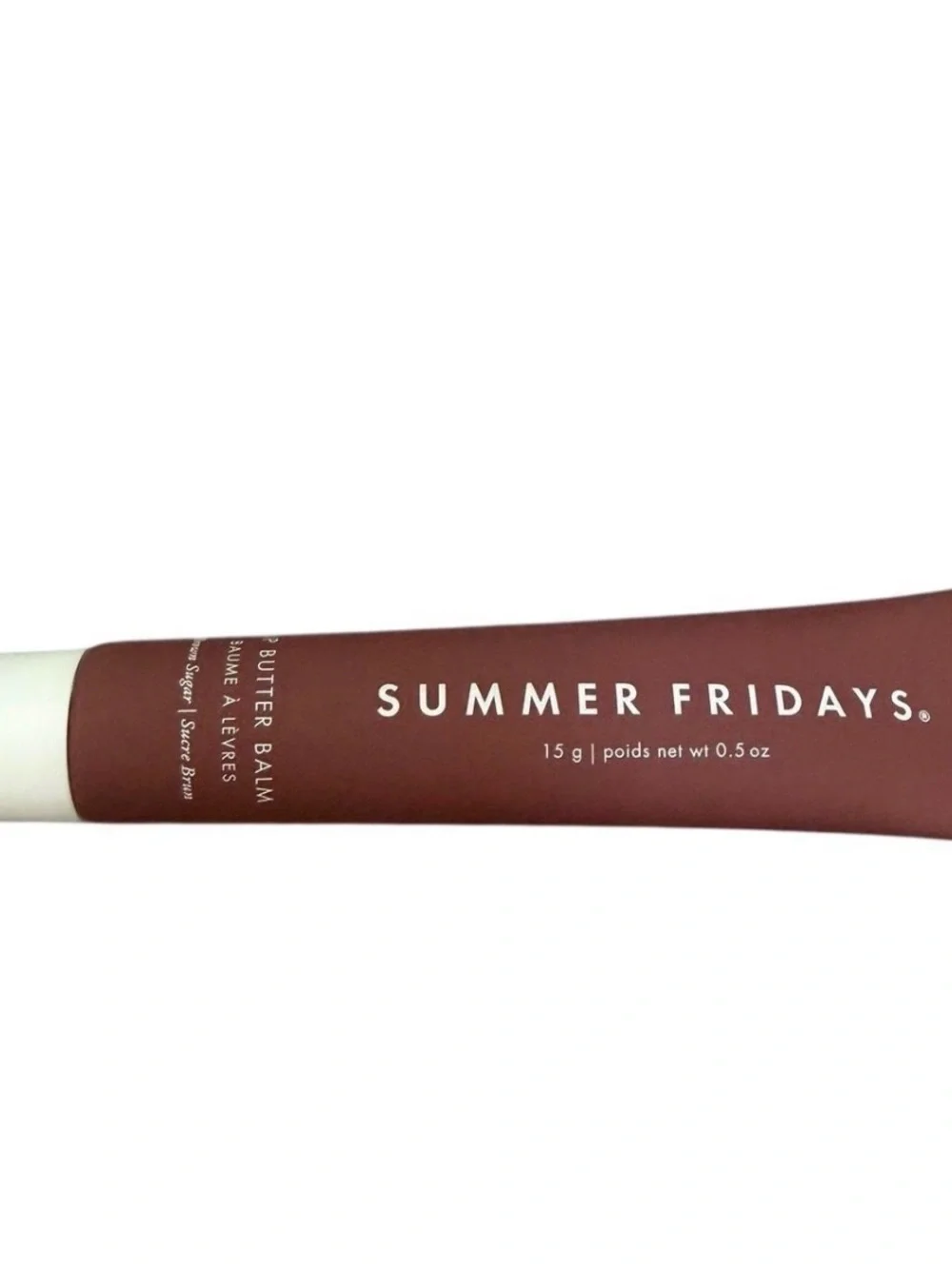 Authentic Summer Fridays Lip Butter Balm — Brown Sugar